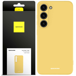 Spacecase Silicone Case Galaxy S23 yellow