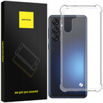 Etui Spacecase Anti-shock do Galaxy M55 5G przezroczyste