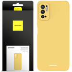Spacecase Silicone Case Poco M3 Pro/Note 10 5G yellow