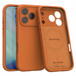 Spacecase Silicone Mag iPhone 17 Pro orange
