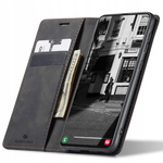 Etui z klapką Spacecase Wallet do Galaxy A51 czarne
