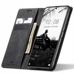 Etui z klapką Spacecase Wallet do Galaxy Note 10 Lite czarne
