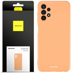 Spacecase Silicone Case Galaxy A13 4G orange