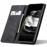 Etui z klapką Spacecase Wallet do Redmi Note 9S/9 Pro czarne