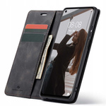 Etui z klapką Spacecase Wallet do Huawei P40 Lite czarne