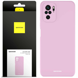Etui silikonowe Spacecase Silicone Case do Redmi Note 10/10s liliowe
