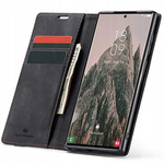 Etui z klapką Spacecase Wallet do Galaxy S24 Ultra czarne