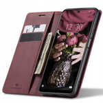 Etui z klapką Spacecase Wallet do Redmi Note 11/11s czerwone