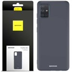 Etui silikonowe Spacecase Silicone Case do Galaxy A51 czarne