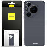 Etui silikonowe Spacecase Silicone Case do Huawei Pura 70 Pro czarne