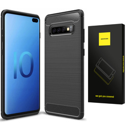 Spacecase Carbon Galaxy S10 czarny