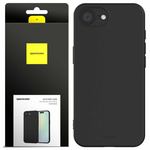Etui silikonowe Spacecase Silicone Case do iPhone 16e czarne