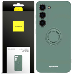 Spacecase Silicone Ring Galaxy S23 dark green