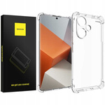 Etui Spacecase Anti-shock do Redmi Note 13 Pro+ 5G przezroczyste