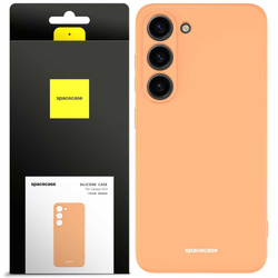 Spacecase Silicone Case Galaxy S23 orange