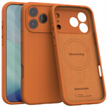 Spacecase Silicone Mag iPhone 17 Pro Max orange