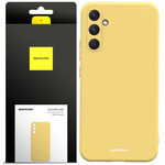Etui silikonowe Spacecase Silicone Case do Galaxy A54 5G żółte