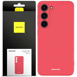 Spacecase Silicone Case Galaxy S23 red