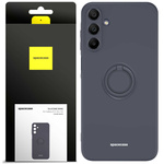 Etui Spacecase Silicone Ring do Galaxy A15 4G / 5G czarne