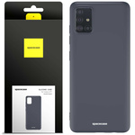 Etui silikonowe Spacecase Silicone Case do Galaxy A71 czarne