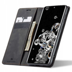 Etui z klapką Spacecase Wallet do Galaxy S20+ czarne