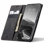 Etui z klapką Spacecase Wallet do Poco X7/RM Note 14 Pro/Pro+ 5G czarne