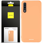 Spacecase Silicone Case Galaxy A70 orange