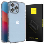 Etui Spacecase Anti-shock do iPhone 14 Pro przezroczyste