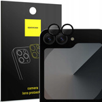 Szkło na aparat Spacecase Camera Ring do Galaxy Z Flip 6 czarne