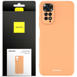 Etui silikonowe Spacecase Silicone Case do Redmi Note 11/11s pomarańczowe