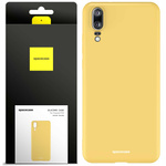 Spacecase Silicone Case Huawei P20 yellow