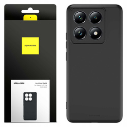 Etui silikonowe Spacecase Silicone Case do Xiaomi 14T Pro czarne