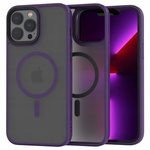 Etui Spacecase Hybrid Mag do iPhone 13 Pro Max fioletowe