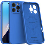 Spacecase Silicone Mag iPhone 16 Pro Max blue