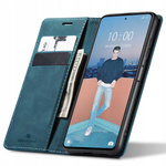Etui z klapką Spacecase Wallet do Poco X5 Pro/Note 12 Pro niebieskie