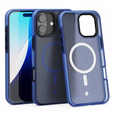 Spacecase Hybrid Fusion Mag iPhone 16 Plus dark blue