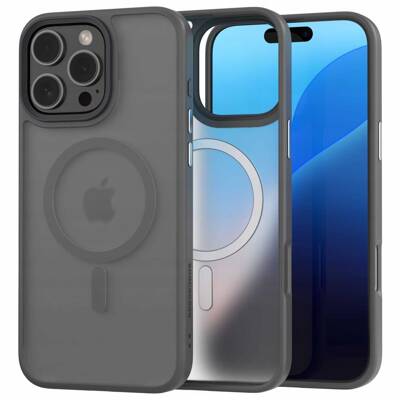 Spacecase Hybrid Mag iPhone 16 Pro Max gray