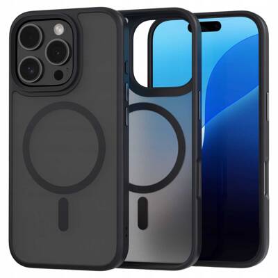 Spacecase Hybrid Mag iPhone 16 Pro black