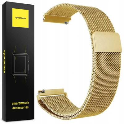 Spacecase Milanese 20mm gold