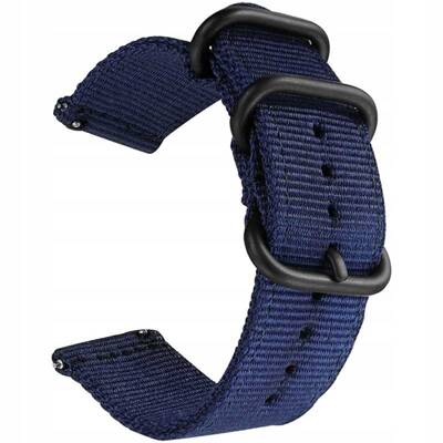 Spacecase Nato Strap 18mm navy blue