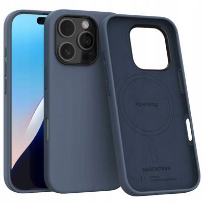 Spacecase Pure Mag iPhone 16 Pro dark blue