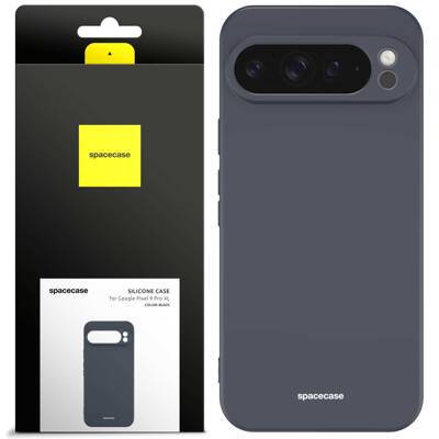 Spacecase Silicone Case Google Pixel 9 Pro XL black