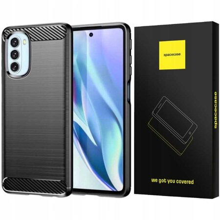 Spacecase Carbon Moto G71 5G czarny