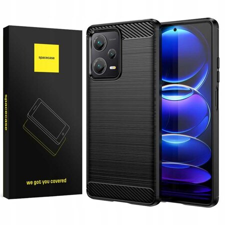 Spacecase Carbon Redmi Note 12 Pro+ 5G black