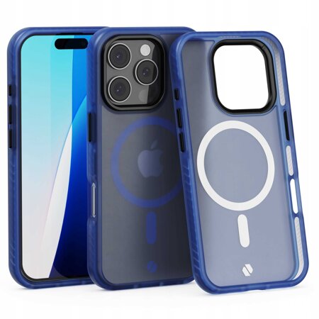 Spacecase Hybrid Fusion Mag iPhone 16 Pro dark blue