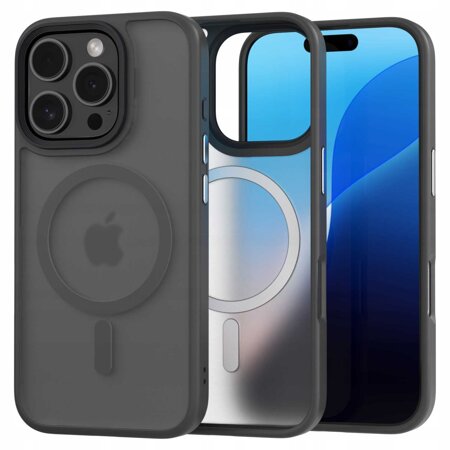 Spacecase Hybrid Mag iPhone 16 Pro gray