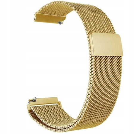 Spacecase Milanese 22mm gold