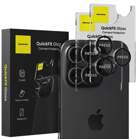 Spacecase QuickFit Camera iPhone 14 Pro/14 Pro Max black