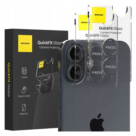 Spacecase QuickFit Camera iPhone 16/16 Plus black