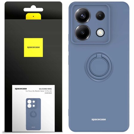 Spacecase Silicone Ring Poco X6 / RM Note 13 Pro 5G blue